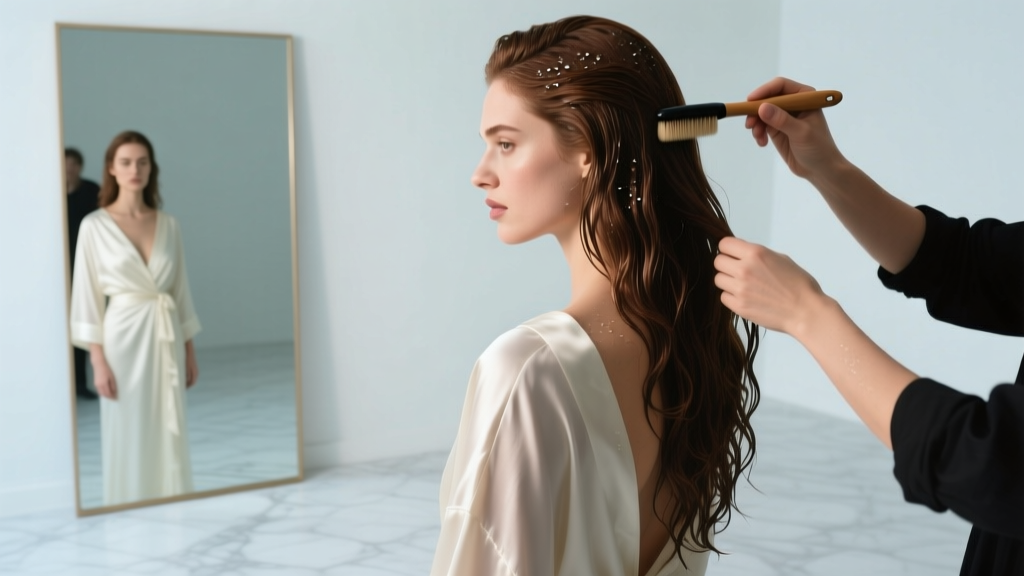 Wash Hair Before Wedding? Timing, Texture & Stylist Tips