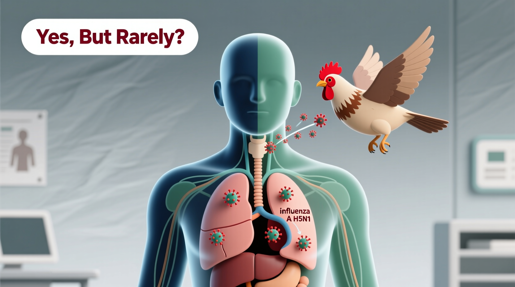can bird flu transfer to humans