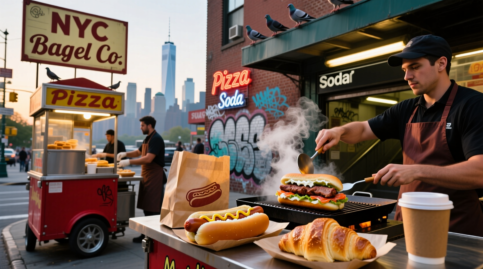 New York's Most Famous Foods: Pizza, Bagels & More