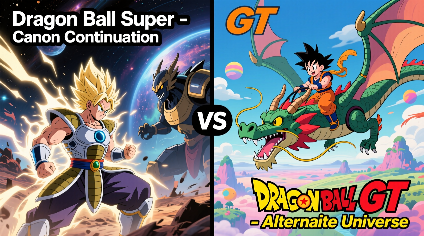 dragon ball super vs gt which sequel is actually more faithful to the original lore