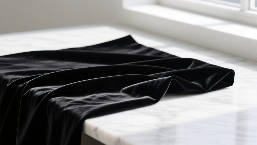 Black Cotton Velvet Fabric: A Designer’s Guide