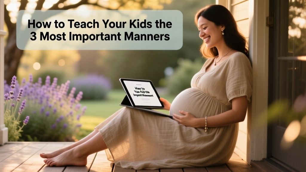 How To Teach Your Kids The 3 Most Important Manners: A Science-Backed, Doula-Informed Video Guide