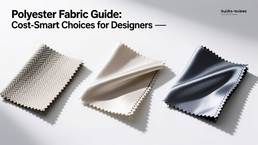 Polyester Fabric Guide: Cost-Smart Choices for Designers