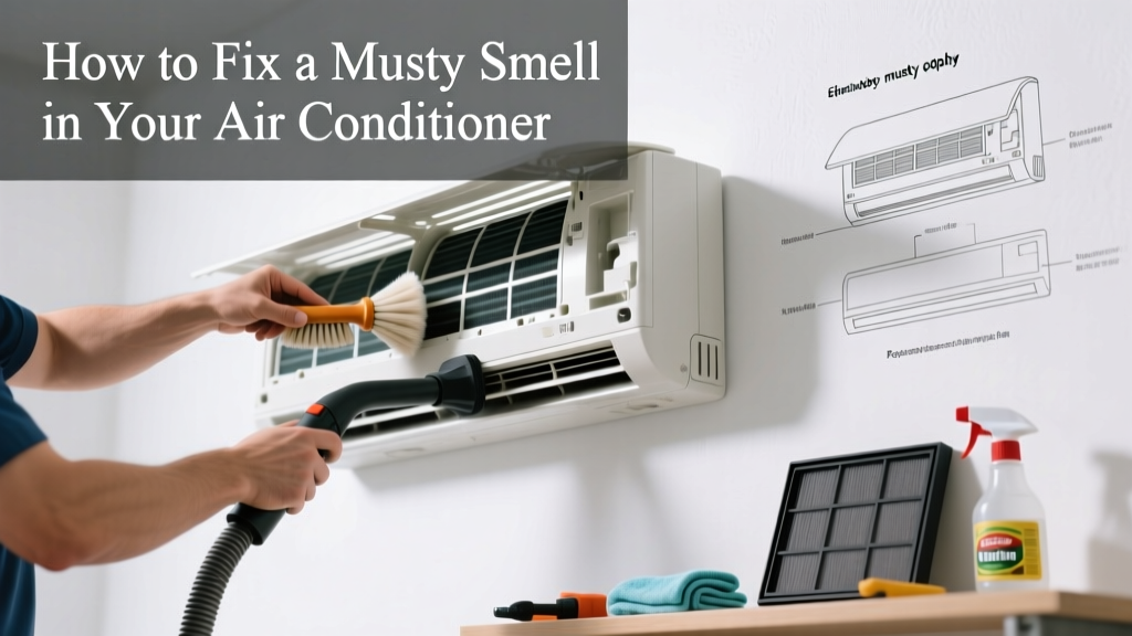 How to Fix a Musty Smell in Your Air Conditioner