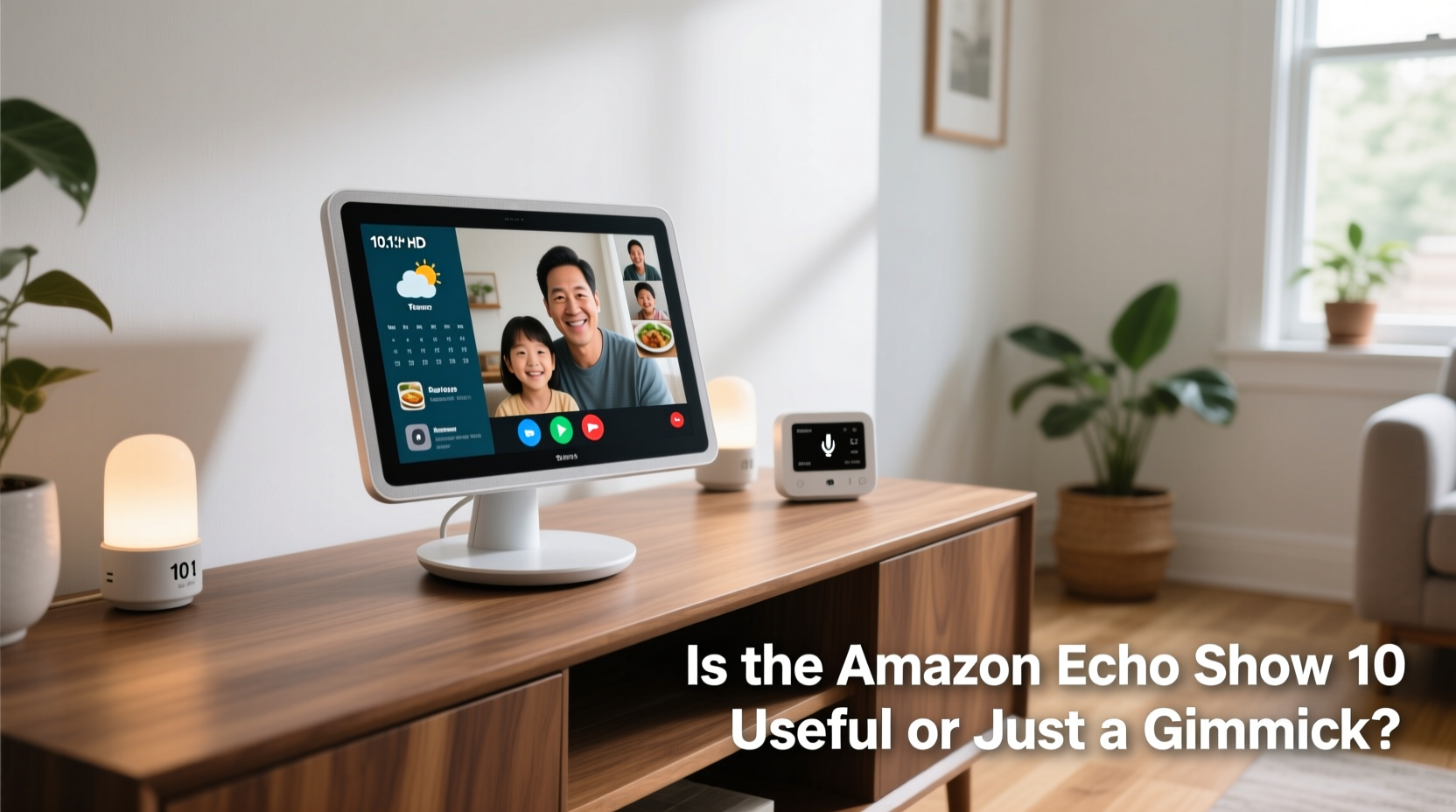 is the amazon echo show 10 useful or just a gimmick for smart homes