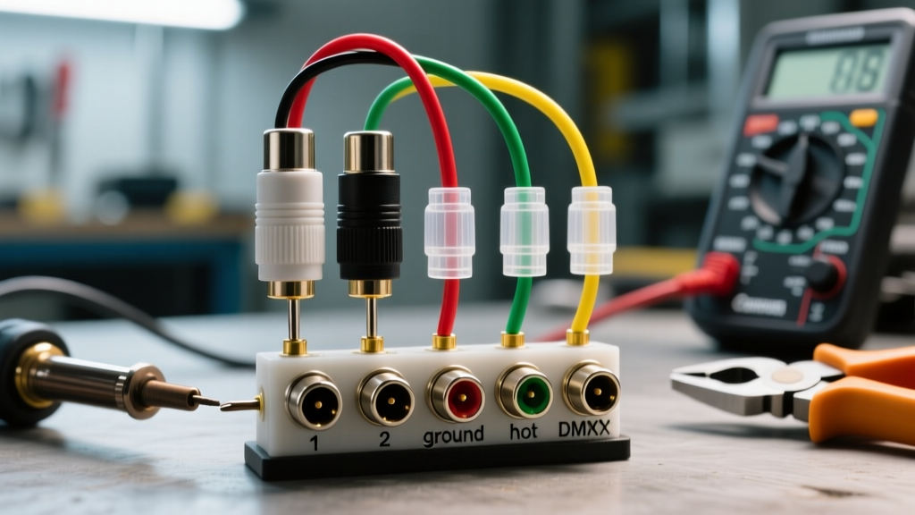 Step-by-Step Wiring Diagram for XLR Connector: 3-Pin & 5-Pin Guide