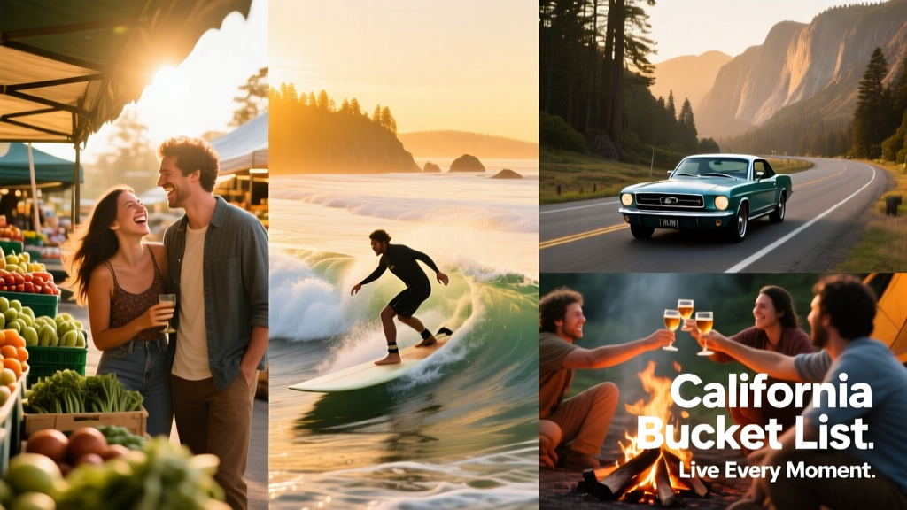 California Bucket List: 28 Unmissable Experiences from Redwoods to Riviera