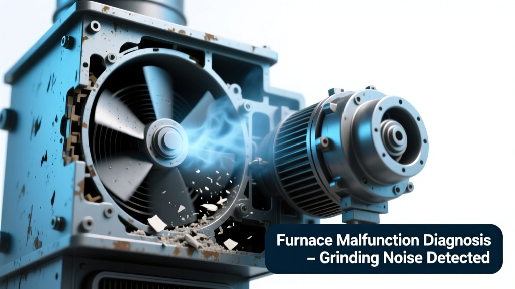 Furnace Blowing Cold Air & Making Grinding Noise