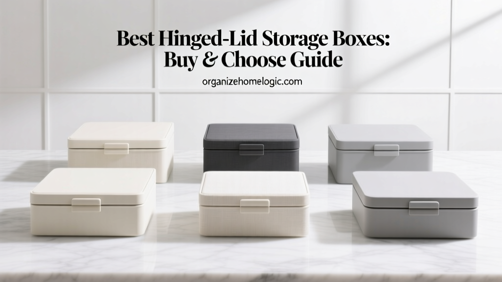 Best Hinged-Lid Storage Boxes: Buy & Choose Guide