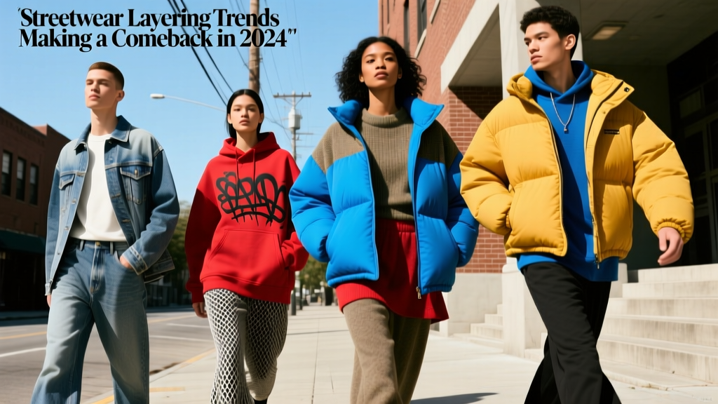 Streetwear Layering Trends Making a Comeback in 2024