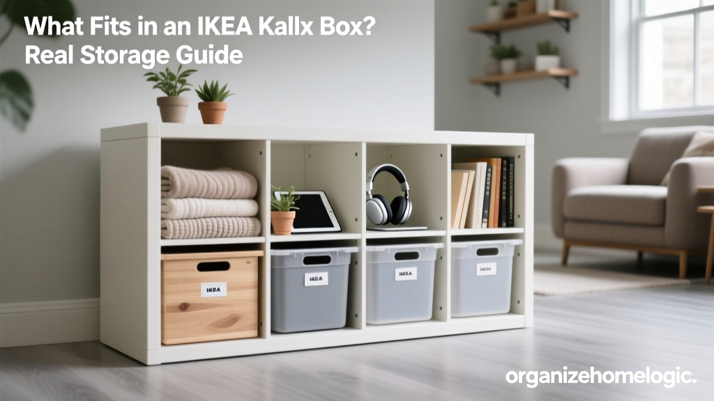 What Fits in an IKEA Kallax Box? Real Storage Guide