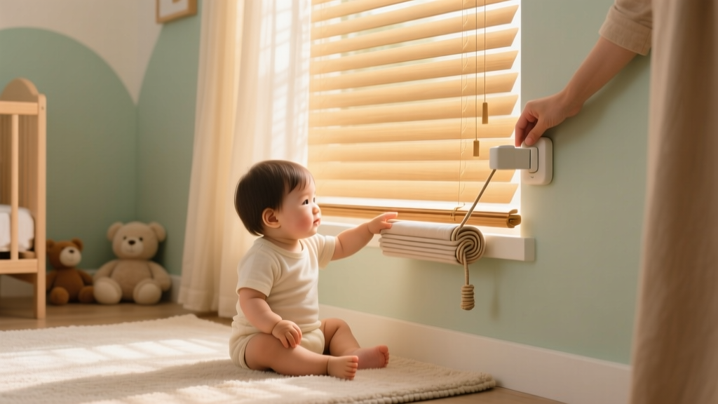 How to Secure Corded Blinds When Your Toddler Climbs