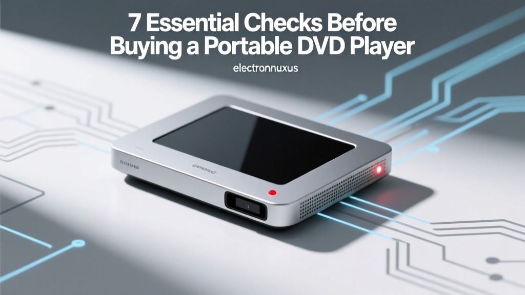 7 Essential Checks Before Buying a Portable DVD Player