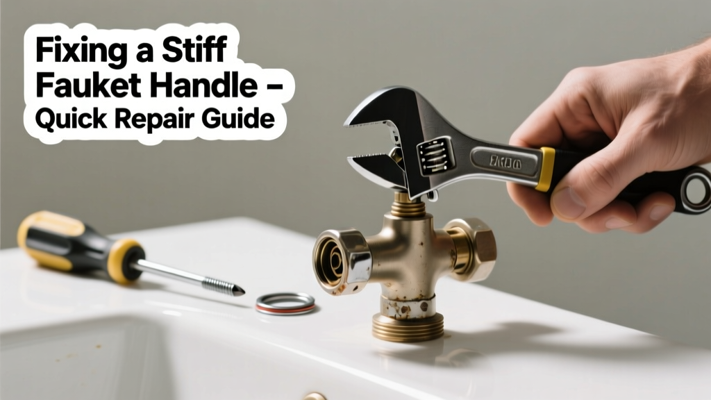 Fixing a Stiff Faucet Handle: Quick Repair Guide