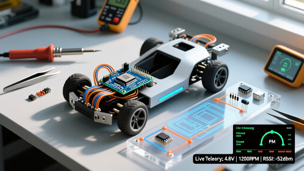Optimize Your Arduino RC Car Workflow: Modular Build & Debug Guide