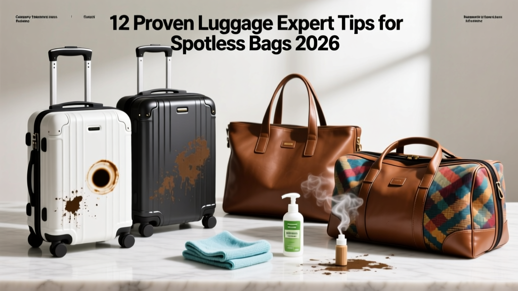 12 Proven Luggage Expert Tips for Spotless Bags 2026