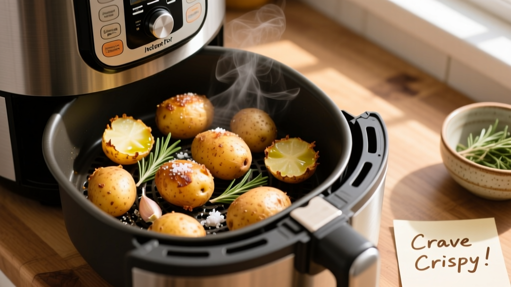 Roast Potatoes in Instant Pot Air Fryer: Crispy & Easy