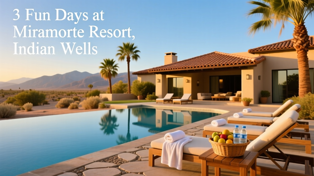 3 Fun Days at Miramonte Resort & Spa in Indian Wells: A Refreshing Desert Escape with Style and Substance