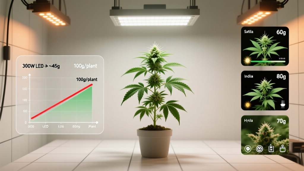 How Much Weed Per Plant Indoor for Beginners (2026)
