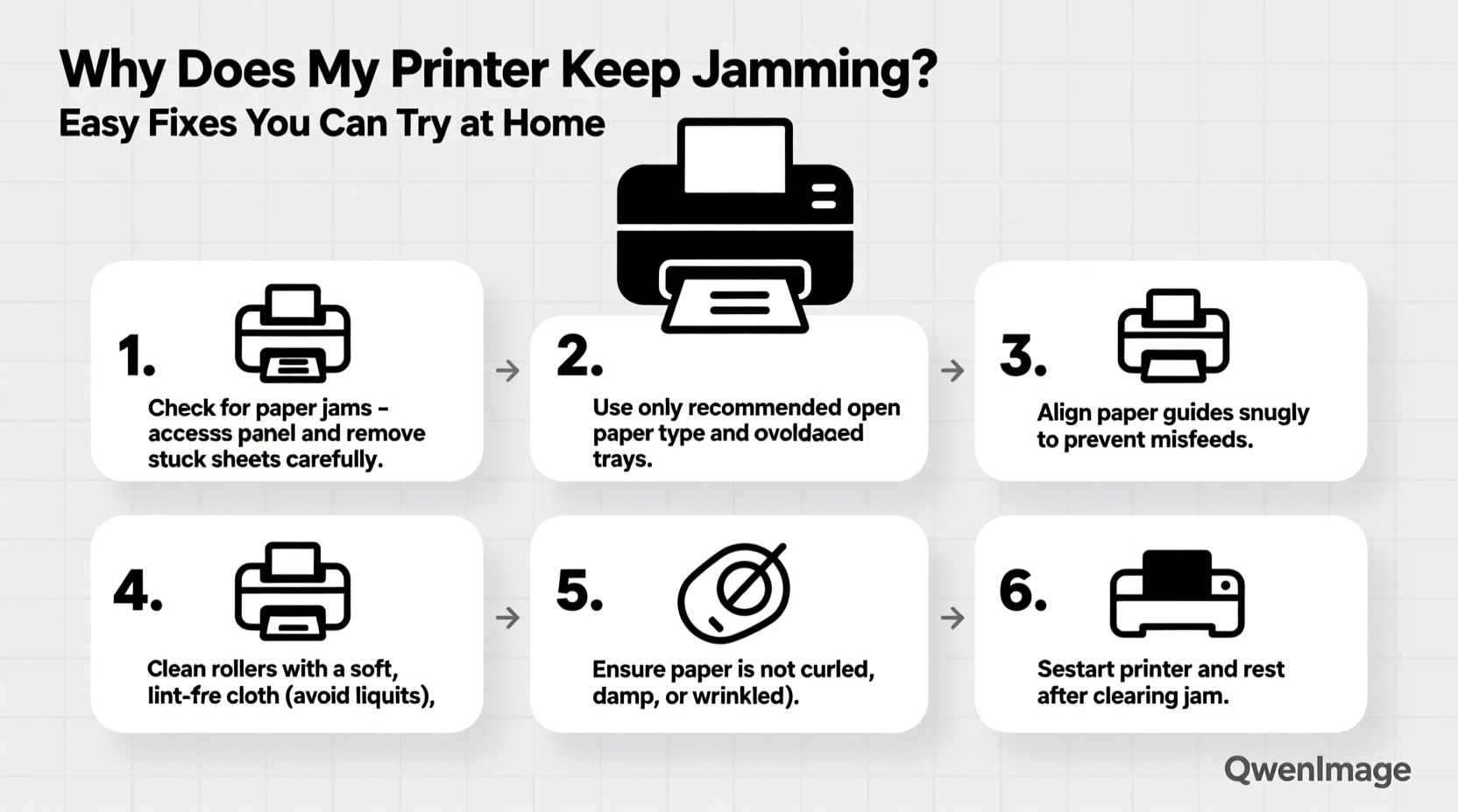 why does my printer keep jamming paper easy fixes you can try at home