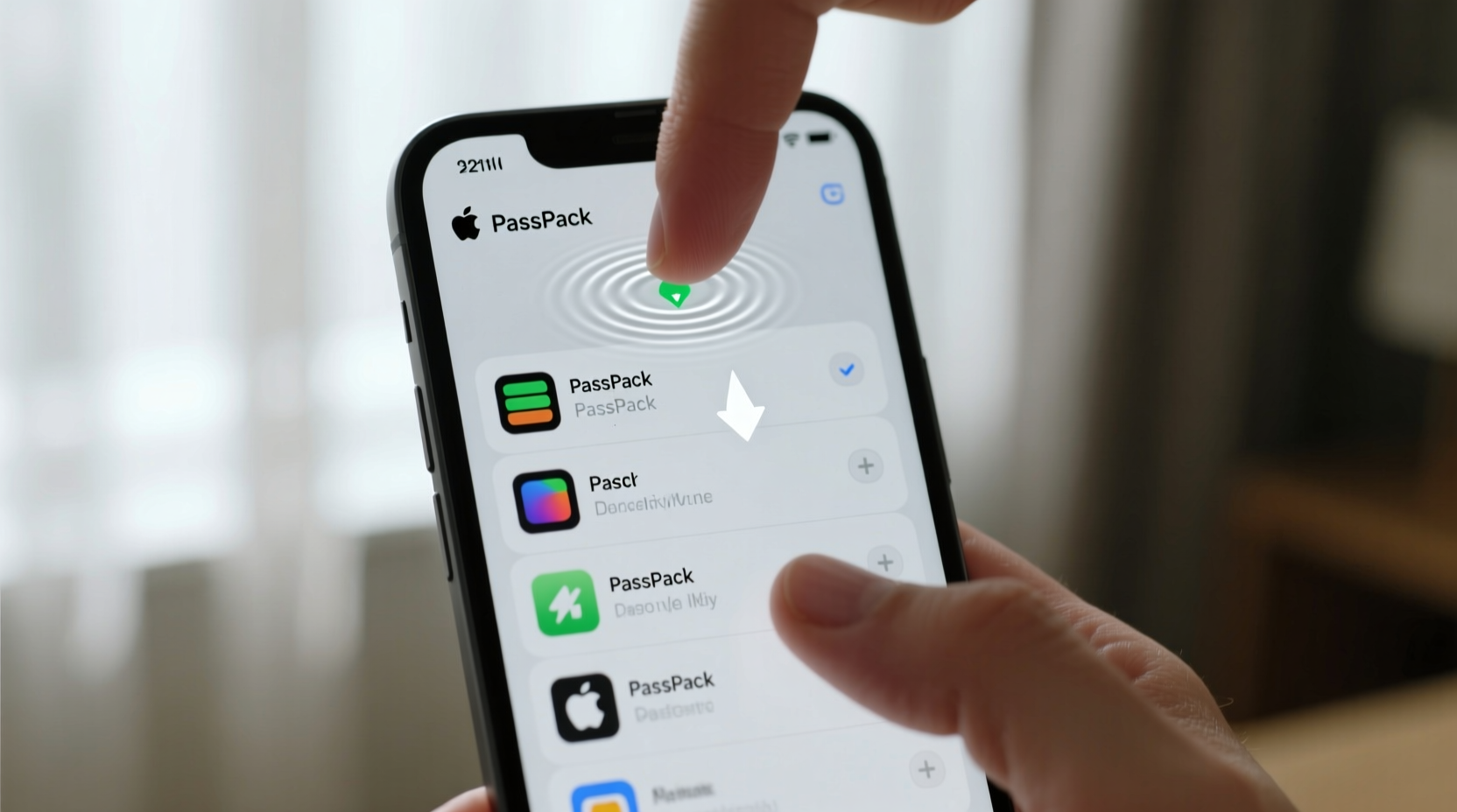 force a manual refresh of items in passbook with a pull
