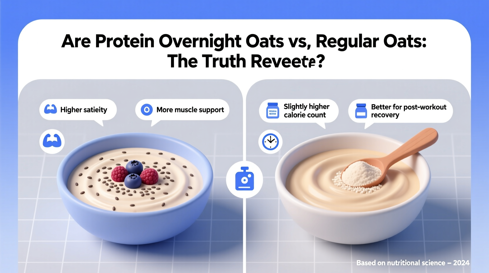 are protein overnight oats actually better than regular oats