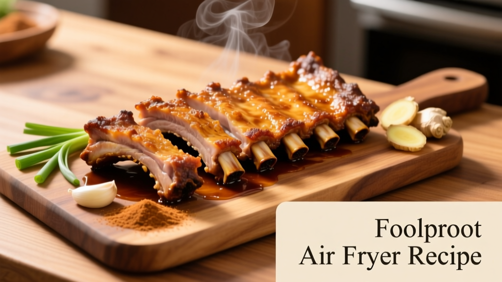 Air Fryer Pork Spareribs: Crispy, Tender & Foolproof