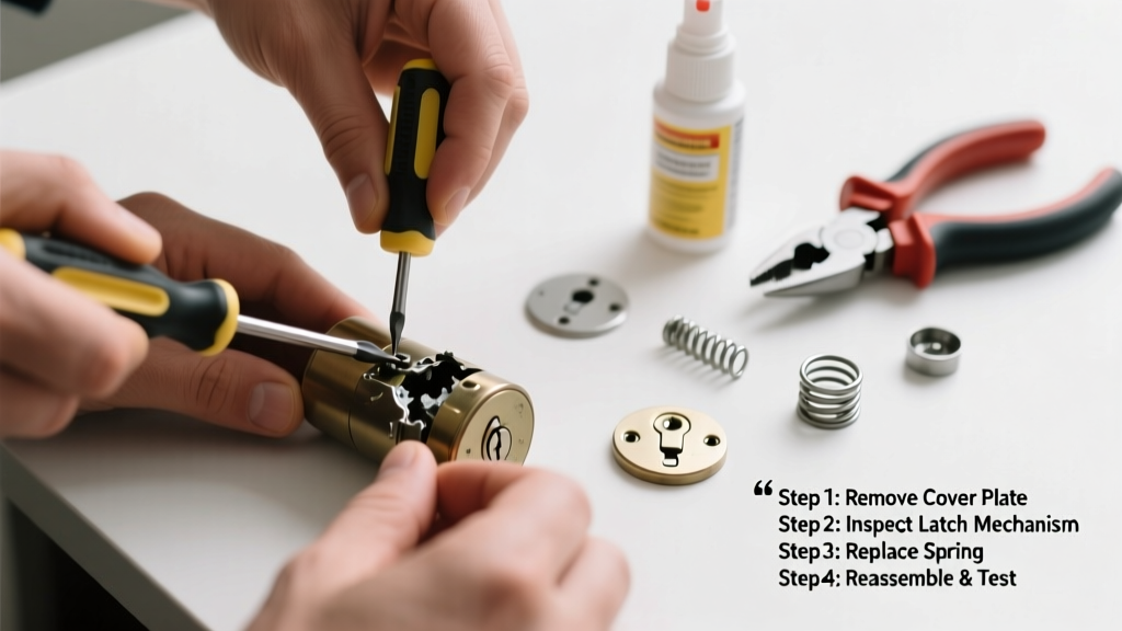 Fix a Broken Lock Not Working Properly: Step-by-Step Repair