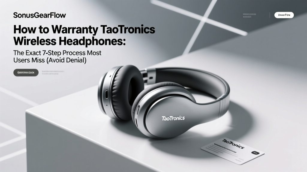 TaoTronics Warranty Guide: Register, Validate & Claim (2026)