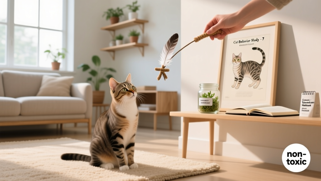 How to Study Cat Behavior Non-Toxic