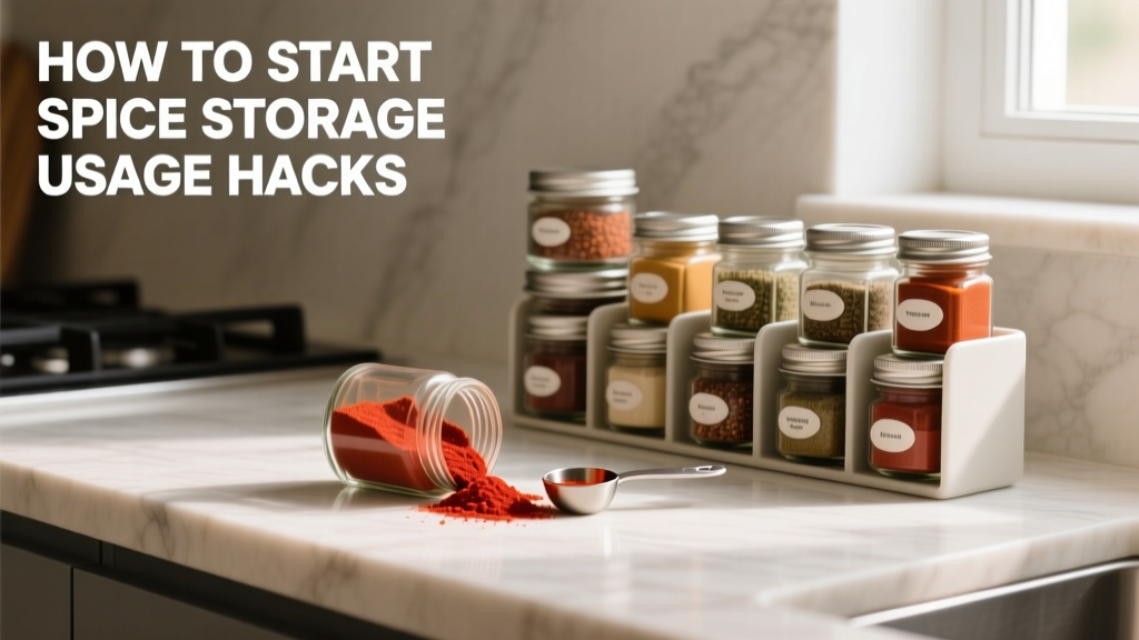 How To Start Spice Storage Usage Hacks: Practical, Science-Backed Strategies for Freshness, Organization, and Flavor Longevity