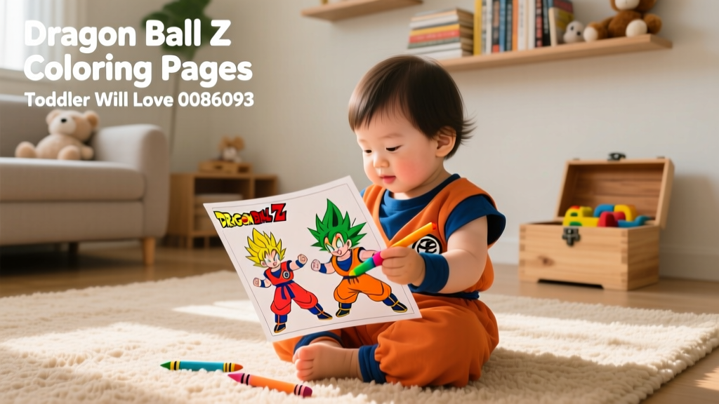 Dragon Ball Z Coloring Pages Toddlers Will Love: Age-Appropriate, Skill-Building Fun for Ages 2–4