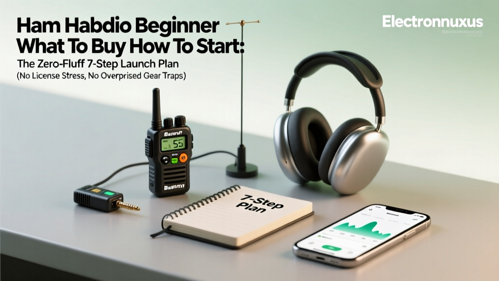 Ham Radio Beginner What To Buy How To Start: The Zero-Fluff 7-Step Launch Plan (No License Stress, No Overpriced Gear Traps)