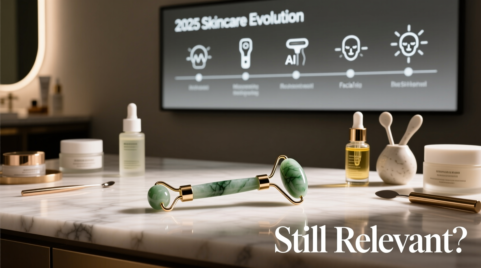 are jade rollers still relevant in 2025 or has the skincare world moved on
