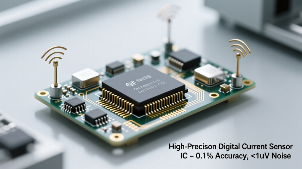 Low-Noise, High-Precision Digital Output Current Sensor ICs: Architecture, Performance Metrics, and Real-World RF System Integration