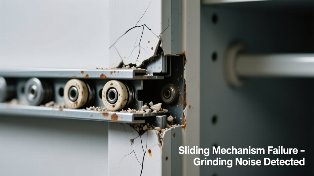Closet Door Sliding Stuck & Making Grinding Noise