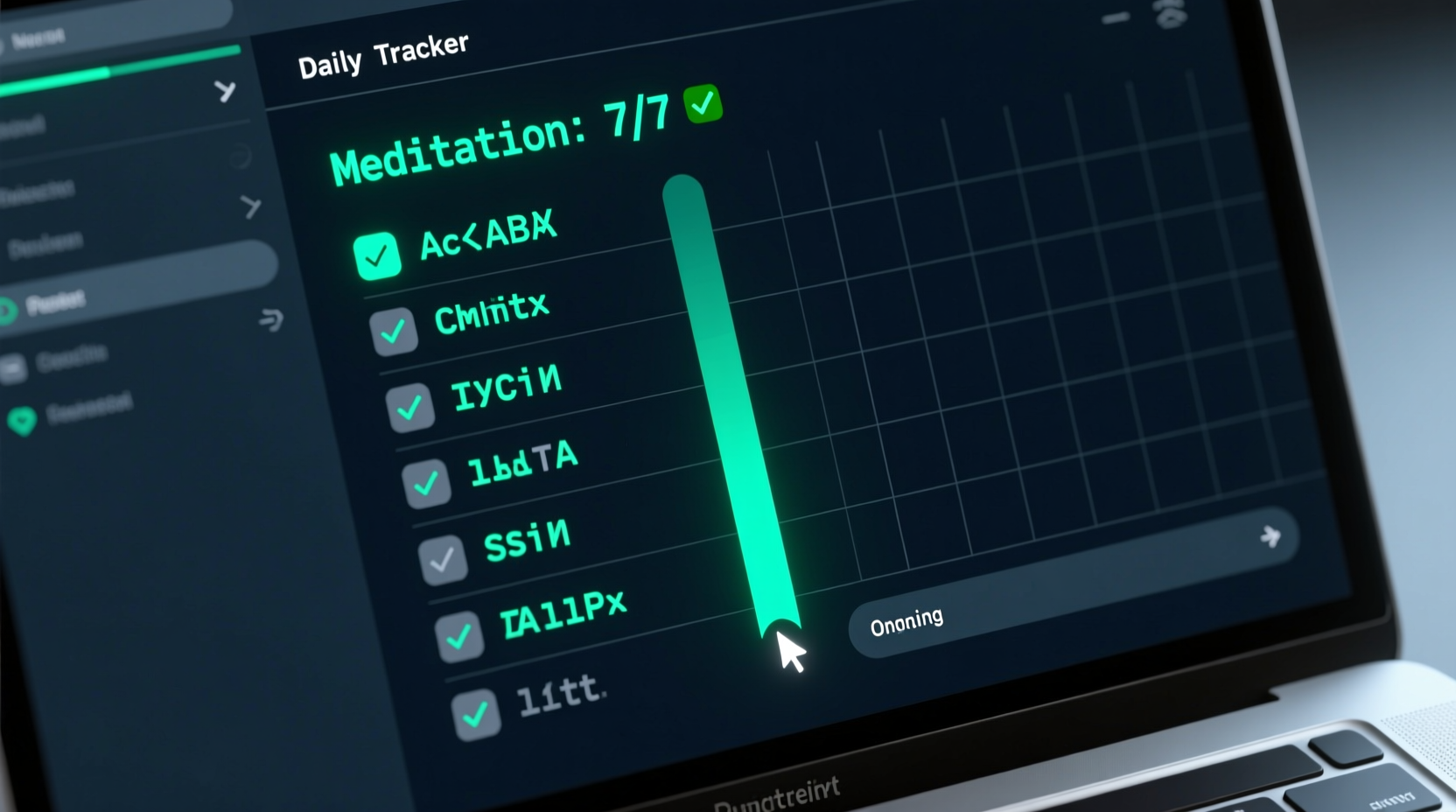track your habits in the command line
