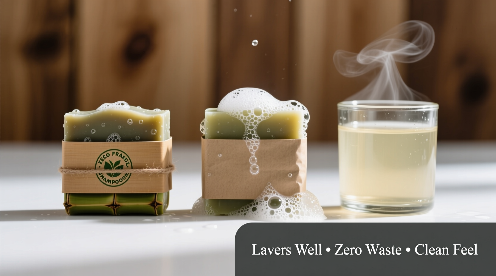best zero waste shampoos that lather well and leave hair feeling clean