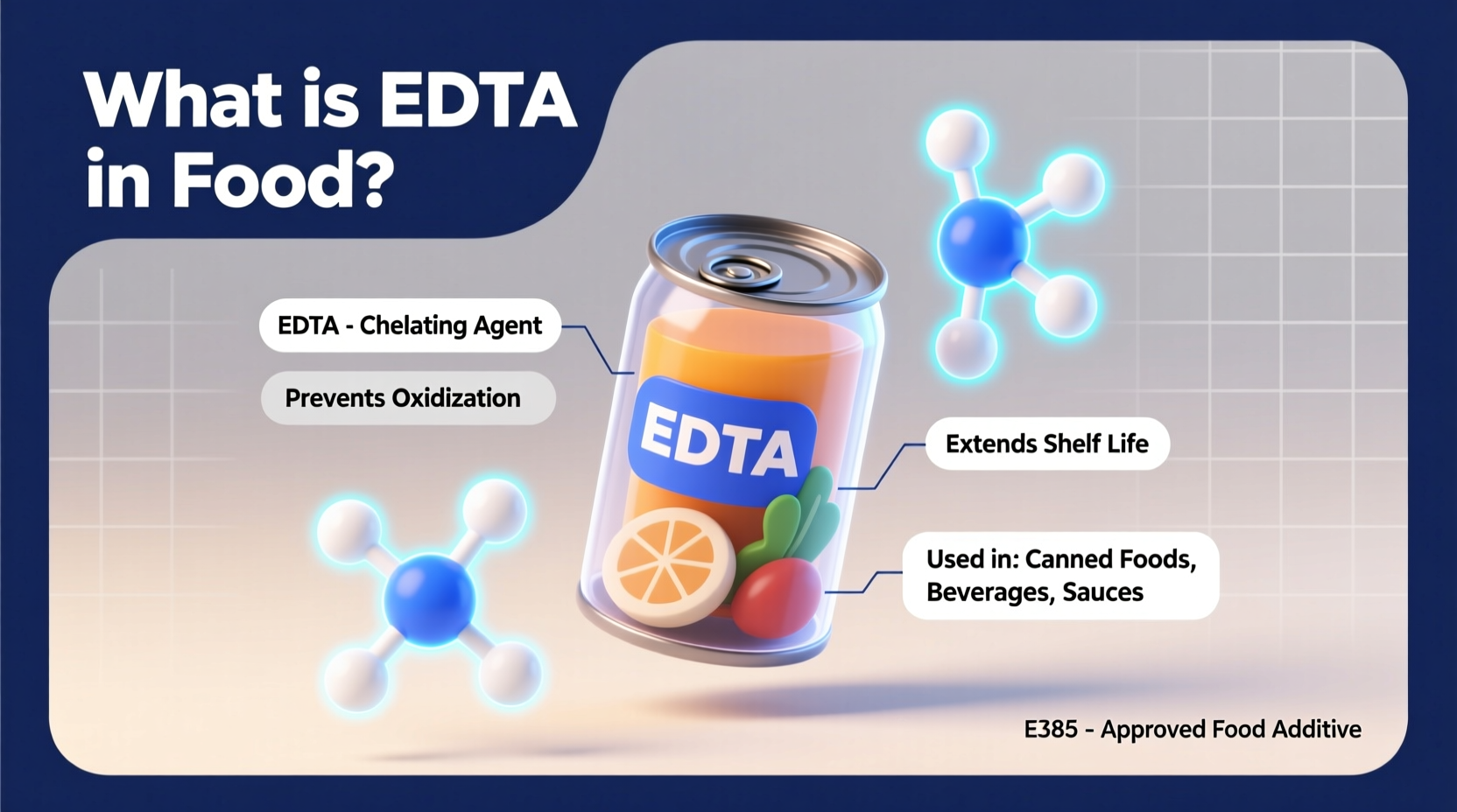 what is edta in food