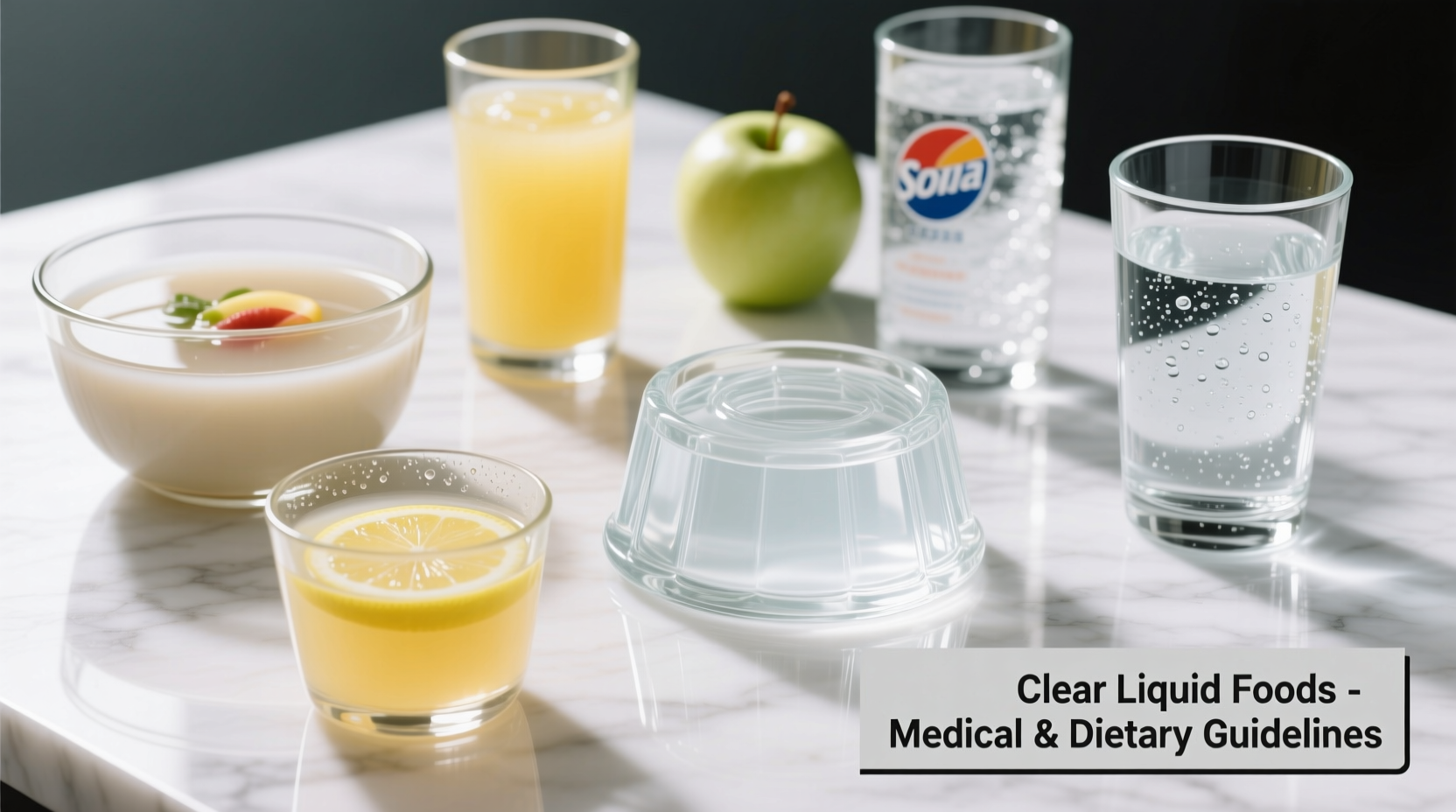 what are clear liquid foods