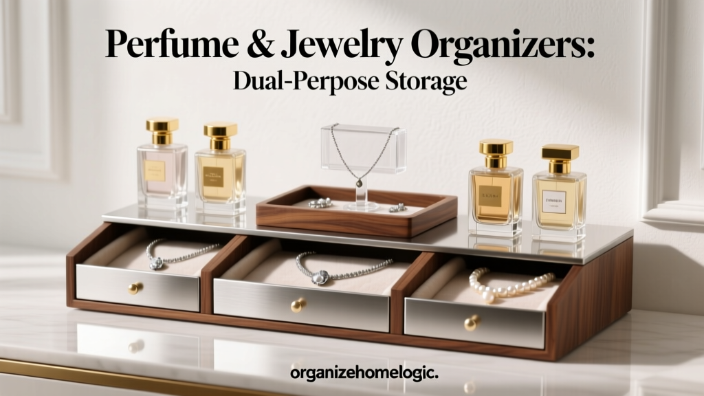 Perfume & Jewelry Organizers: Dual-Purpose Storage