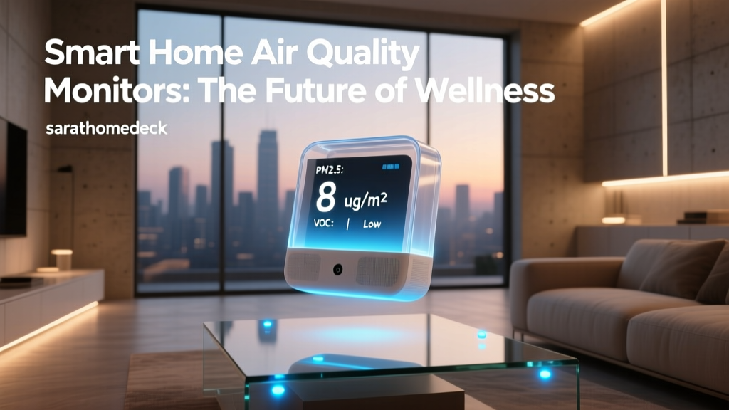 Smart Home Air Quality Monitors: The Future of Wellness
