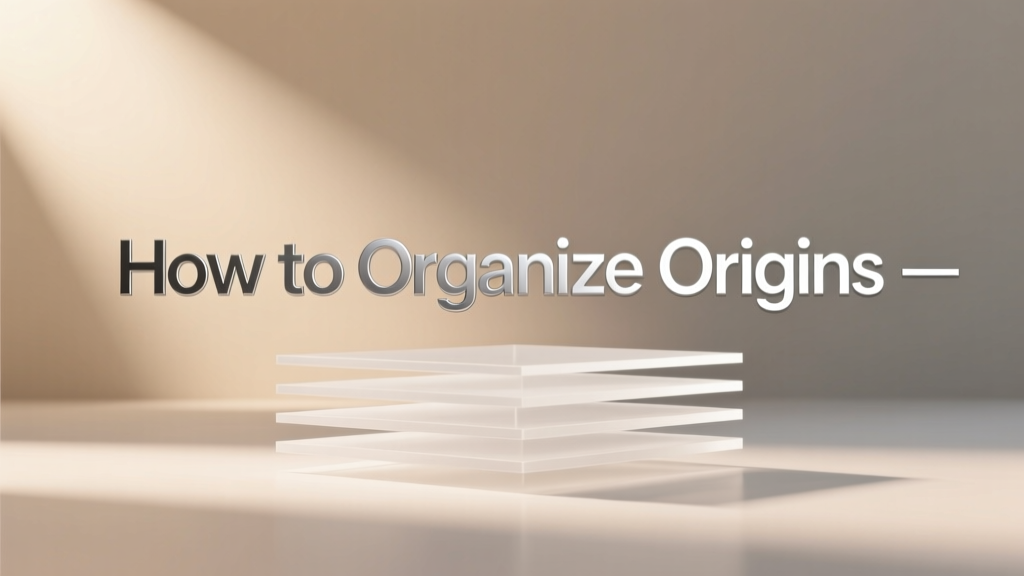 How To Organize Origins: A Practical Framework for Football Club Identity, Heritage, and Archival Integrity