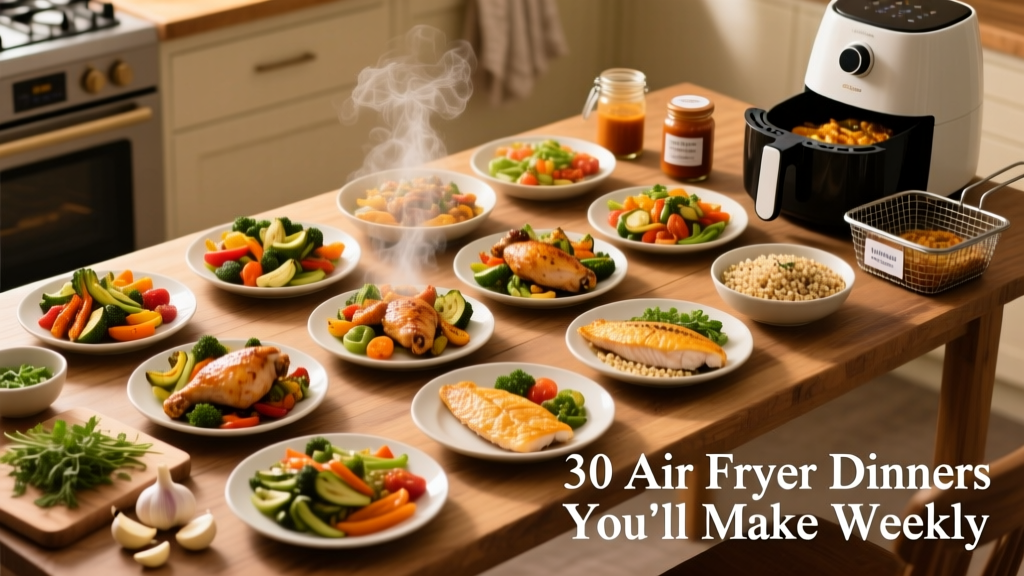 30+ Air Fryer Dinners You’ll Make Weekly