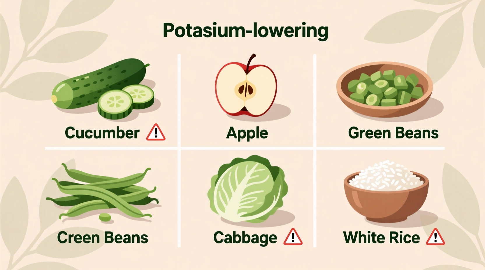 Foods for Potassium Management: What Works Safely