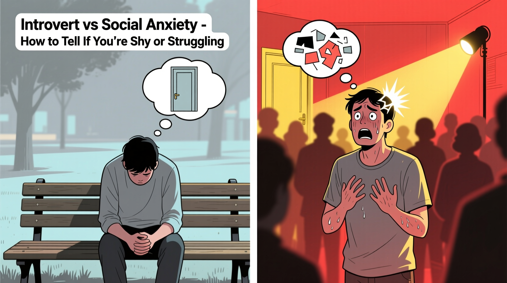 introvert vs social anxiety how to tell if you are shy or struggling