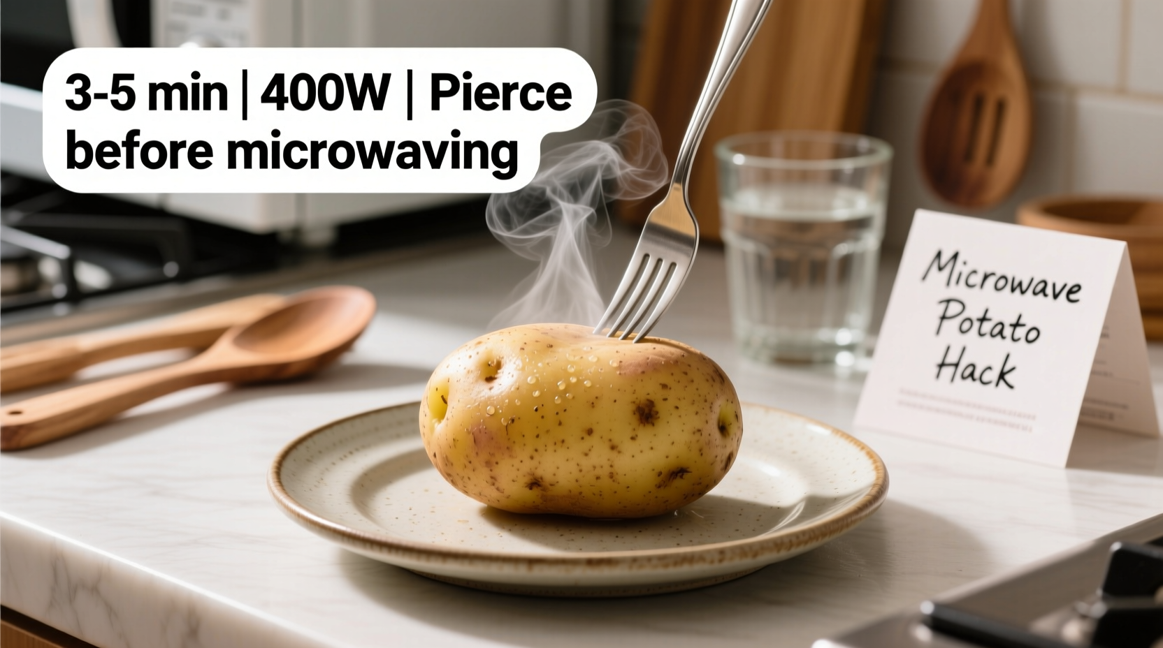 how to cook potatoes in microwave