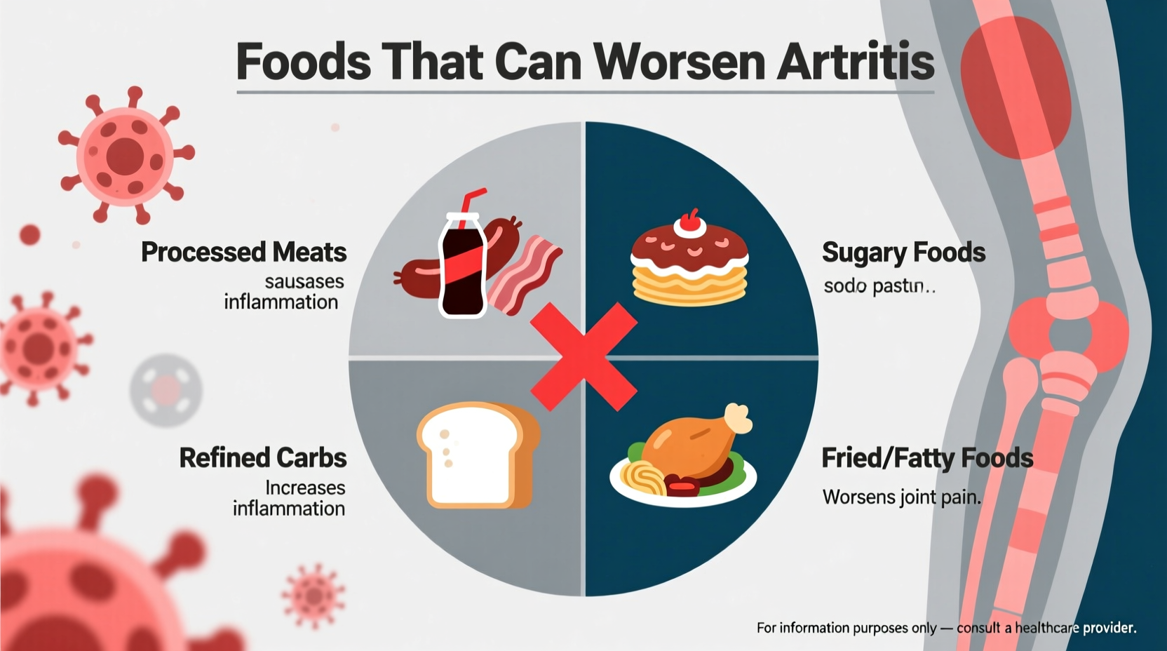 what foods are bad for arthritis