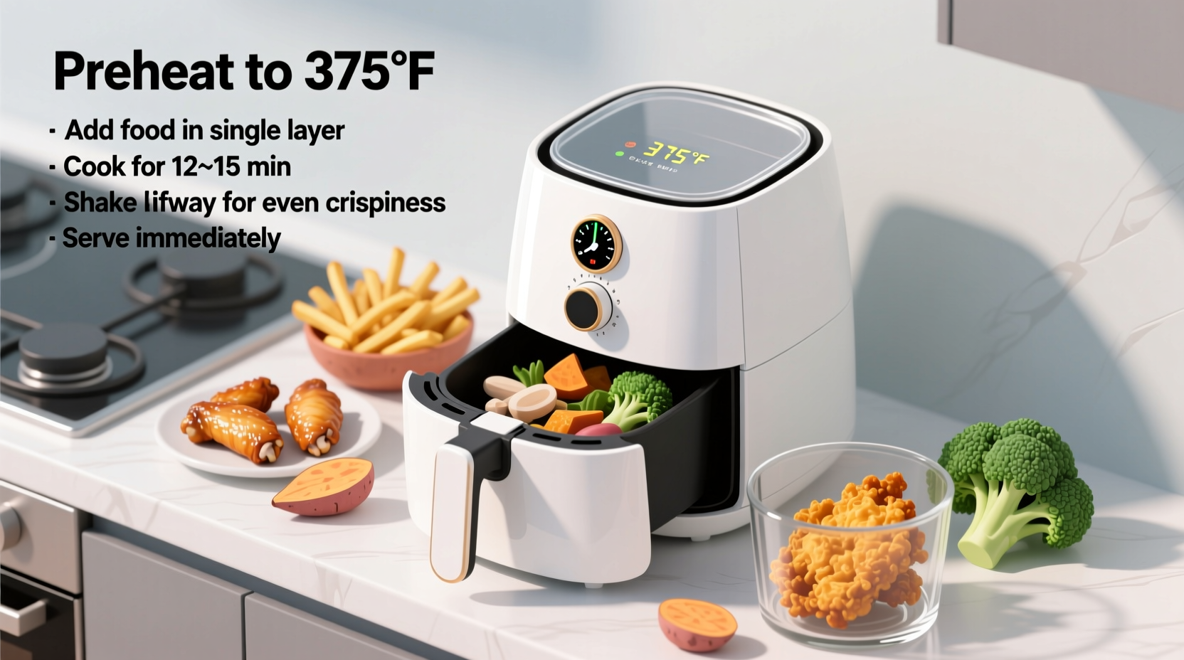how to use air fryer to cook