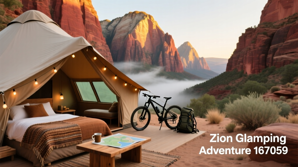 Zion Glamping Adventure 167059: A Detailed Review of Luxury Tent Accommodations Near Zion National Park